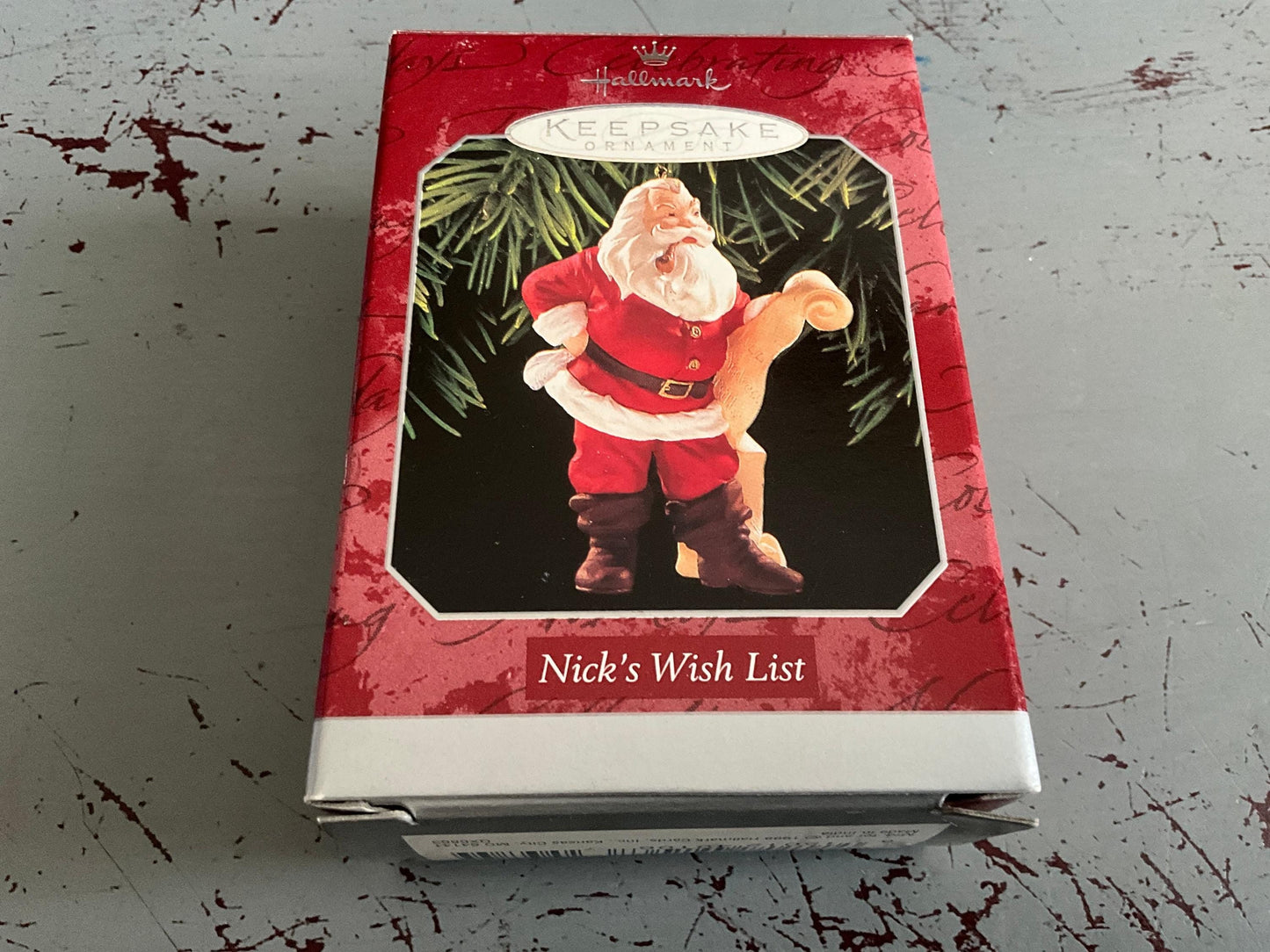 Hallmark Nick's Wish List 1998 Keepsake ornament QX6863