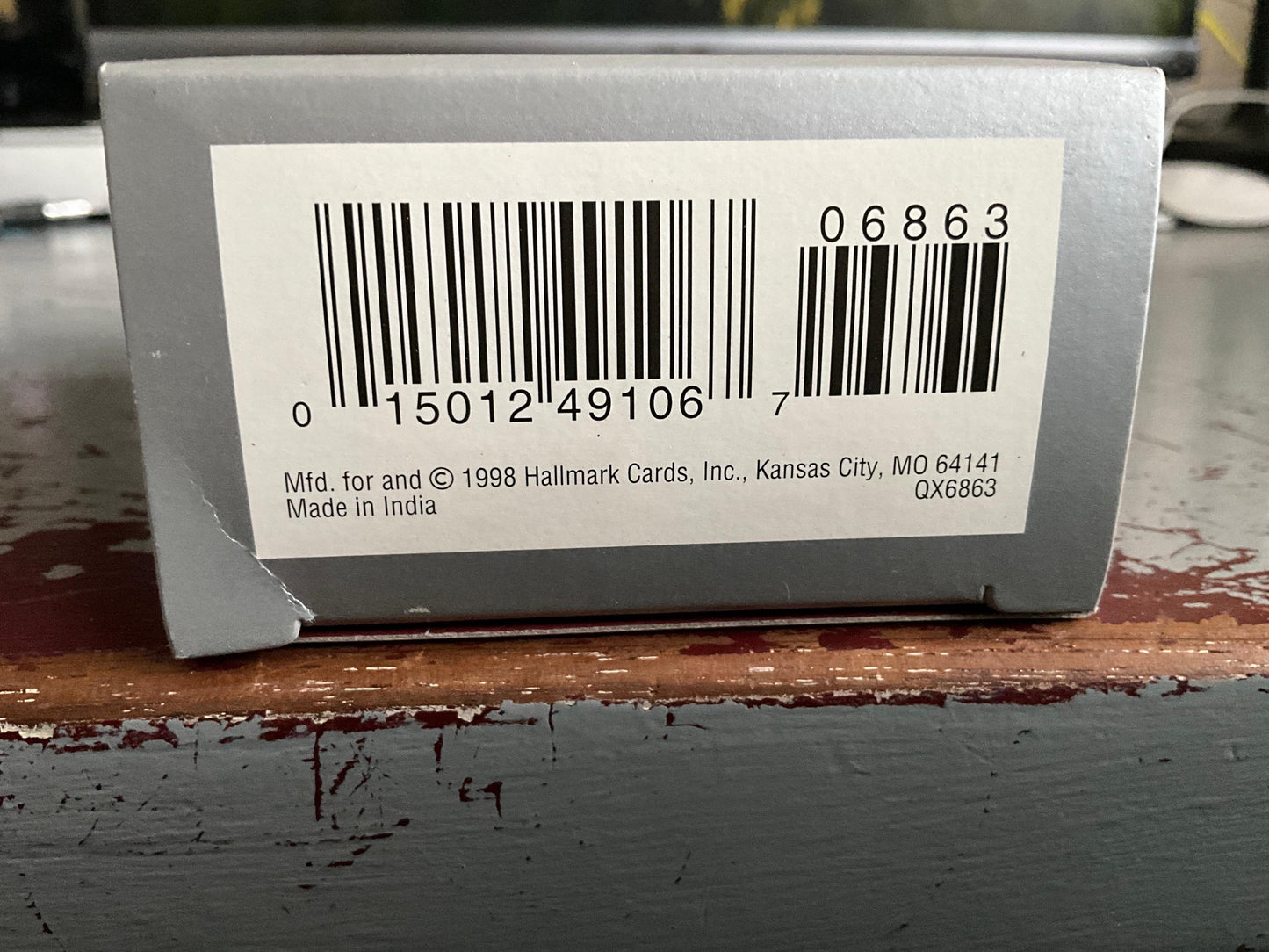 Hallmark Nick's Wish List 1998 Keepsake ornament QX6863