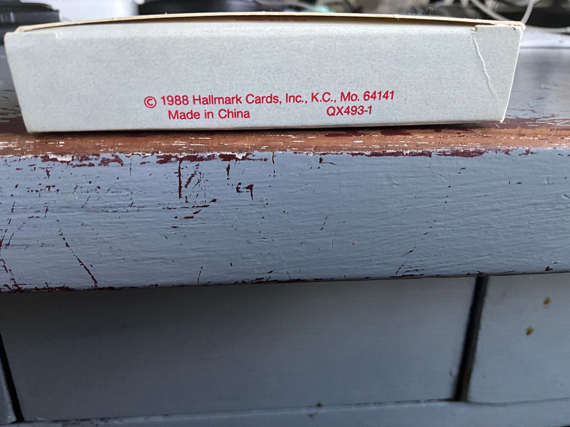 Hall mark Sparkling Tree Brass Keepsake Ornament QX493-1