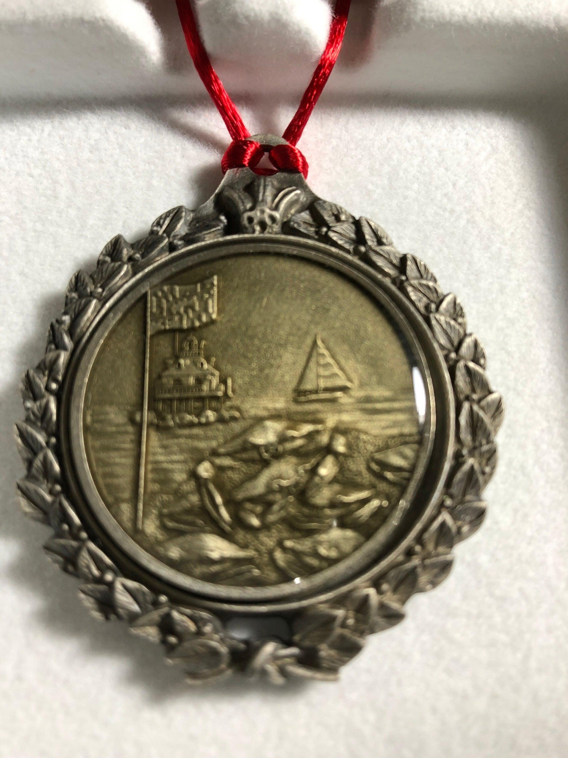 Pewter, Fort USA, Maryland Blue Crab, Christmas, Classics, Ornament