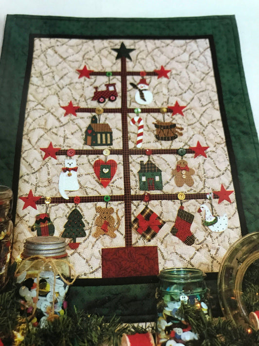 Mum's The Word Vintage Trim-A-Tree quilting pattern