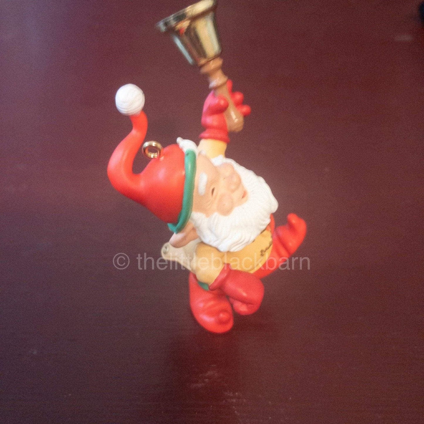 Hallmark, Bell Bearing Elf, Club, Vintage 2000 Keepsake Ornament, QXC4514*