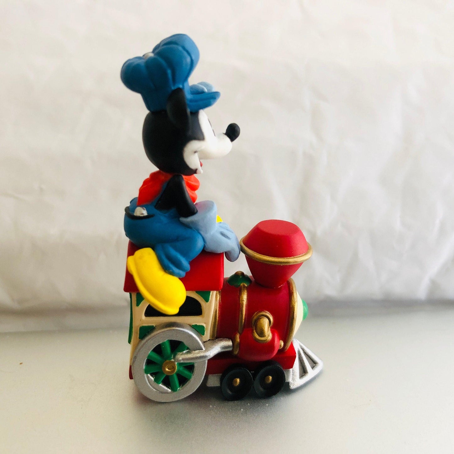 Hallmark, Mickey's Locomotive & Goofy's Caboose, Pair Of Merry Miniatures, Dated 1998*