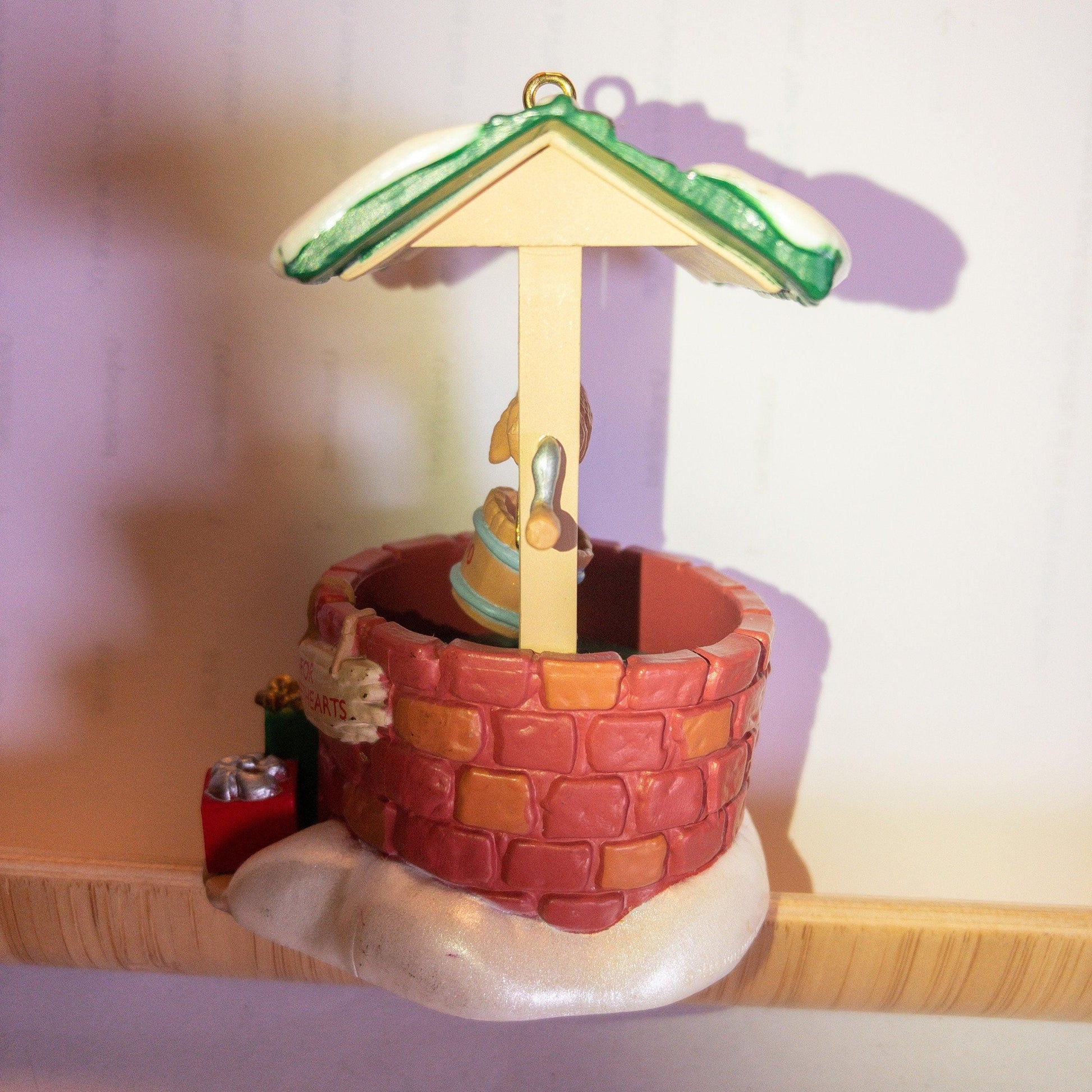 Hallmark,Sweetheart, Wishing Well, Vintage 1990, Keepsake Ornament