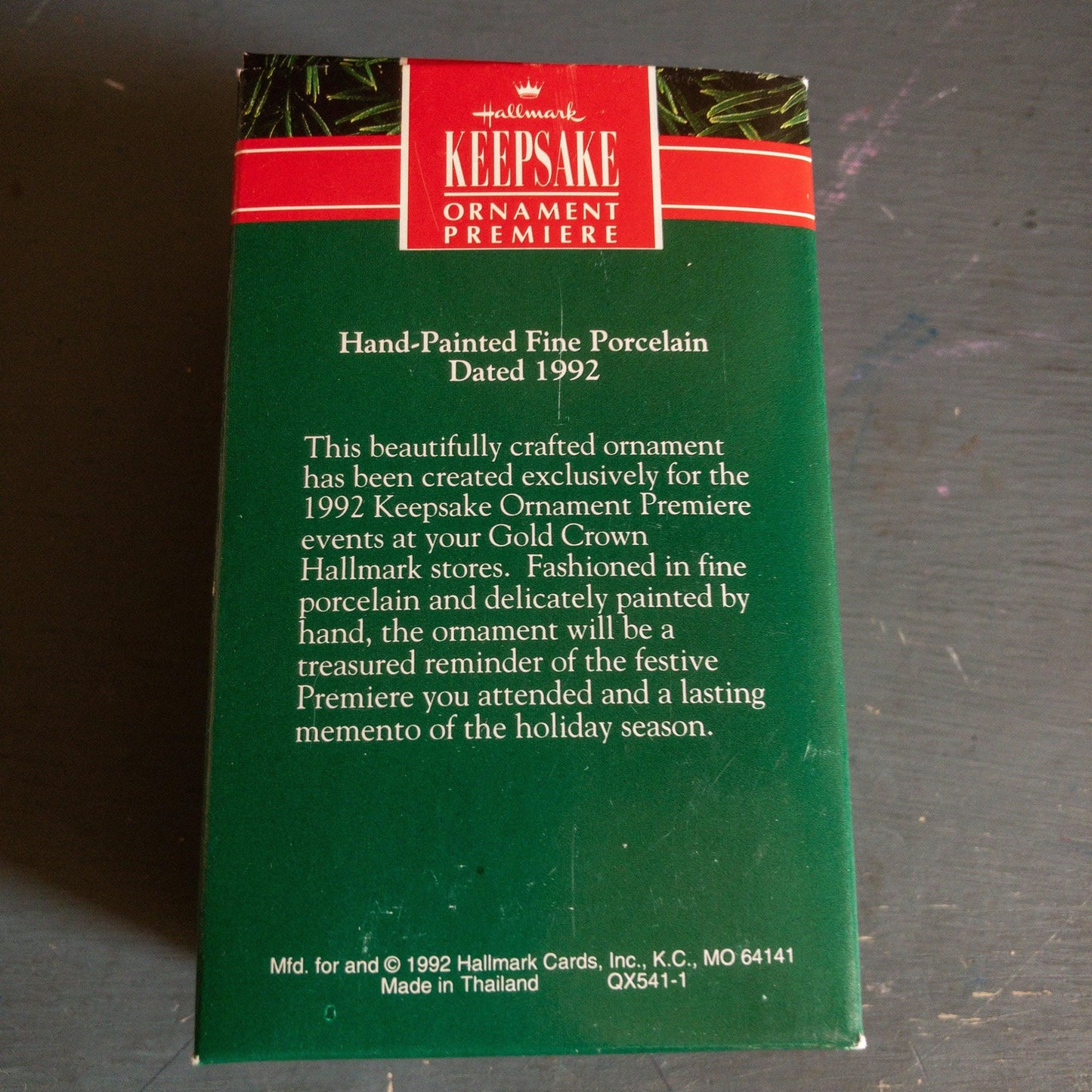 Hallmark, O Christmas Tree, Dated 1992, Keepsake Ornament, QX5411*