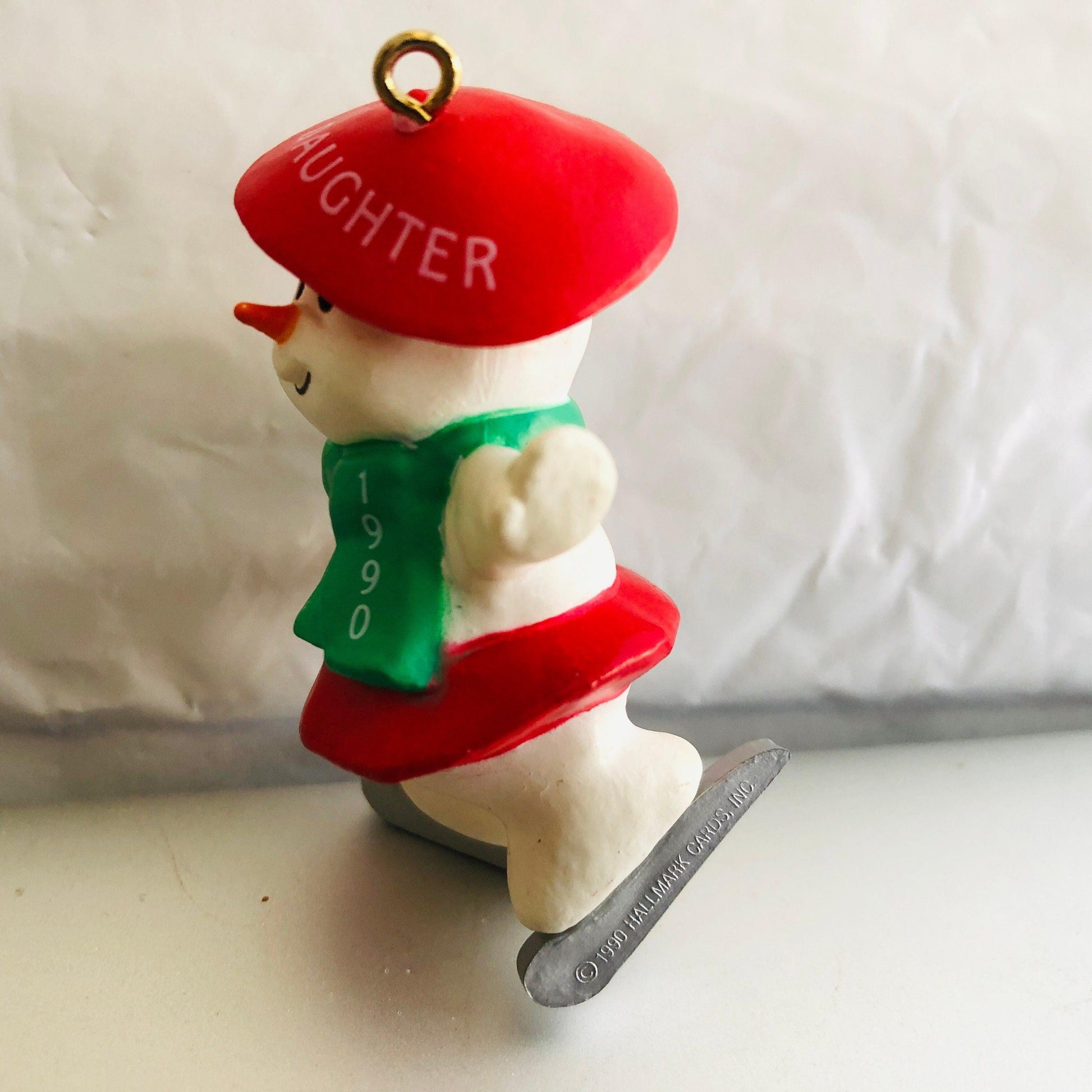 Hallmark, Daughter, Dated 1990, Keepsake Ornament, QX449-6