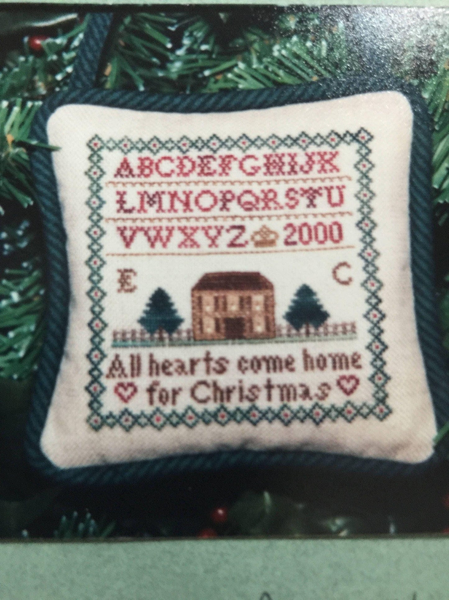 Christmas of Olde "All Hearts come home" by With My Needle Threads of Gold counted cross stitch pattern