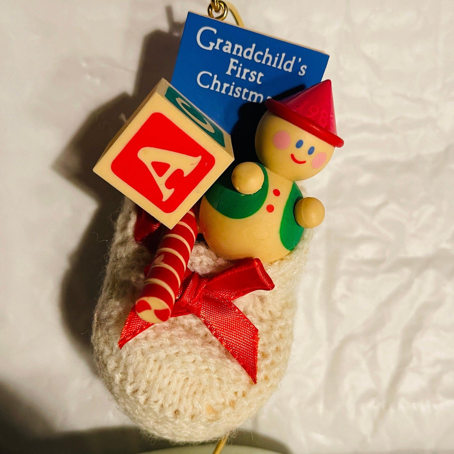 Hallmark, Grandchild's First Christmas, Vintage 1985, Keepsake Ornament, QX4955*