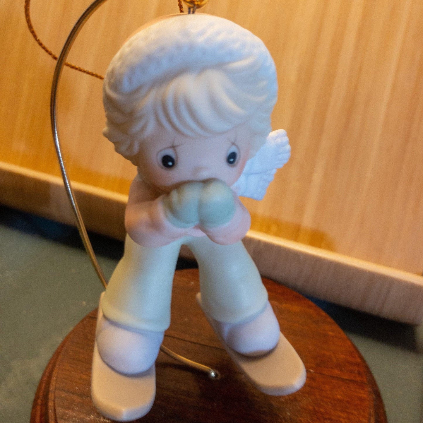 Enesco, Precious Moments, It's So Uplifting To Have A Friend Like You, Porcelain Ornament