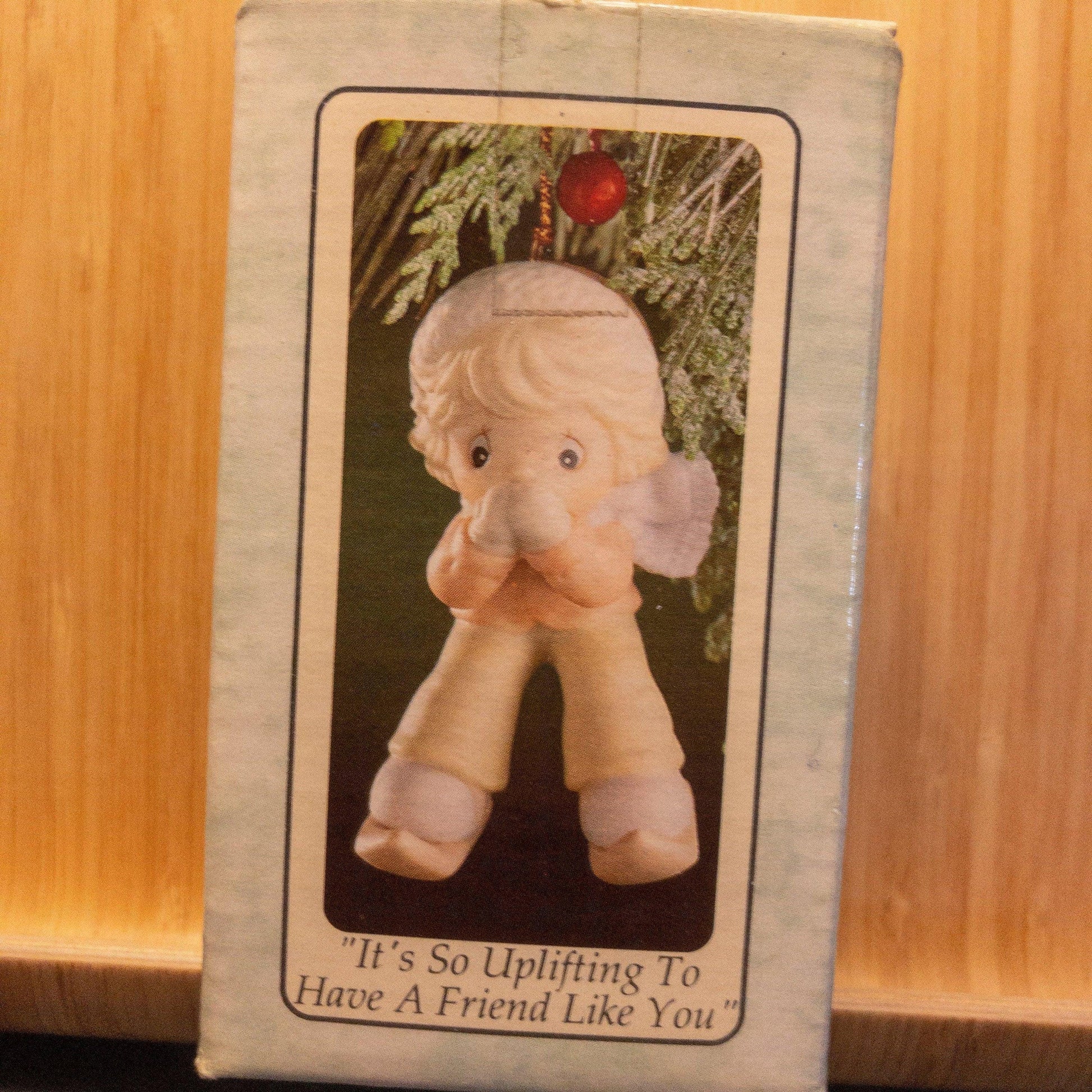 Enesco, Precious Moments, It's So Uplifting To Have A Friend Like You, Porcelain Ornament