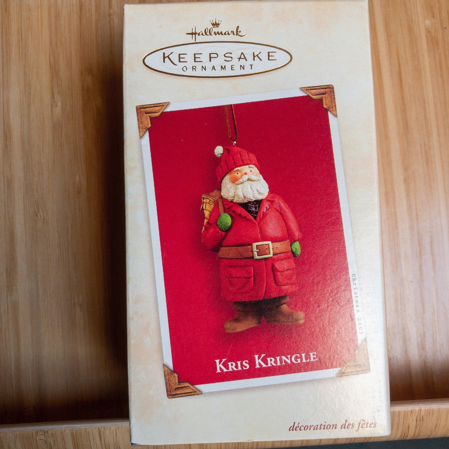 Hallmark, Kris Kringle, Dated 2003, Keepsake Ornament, PR2917