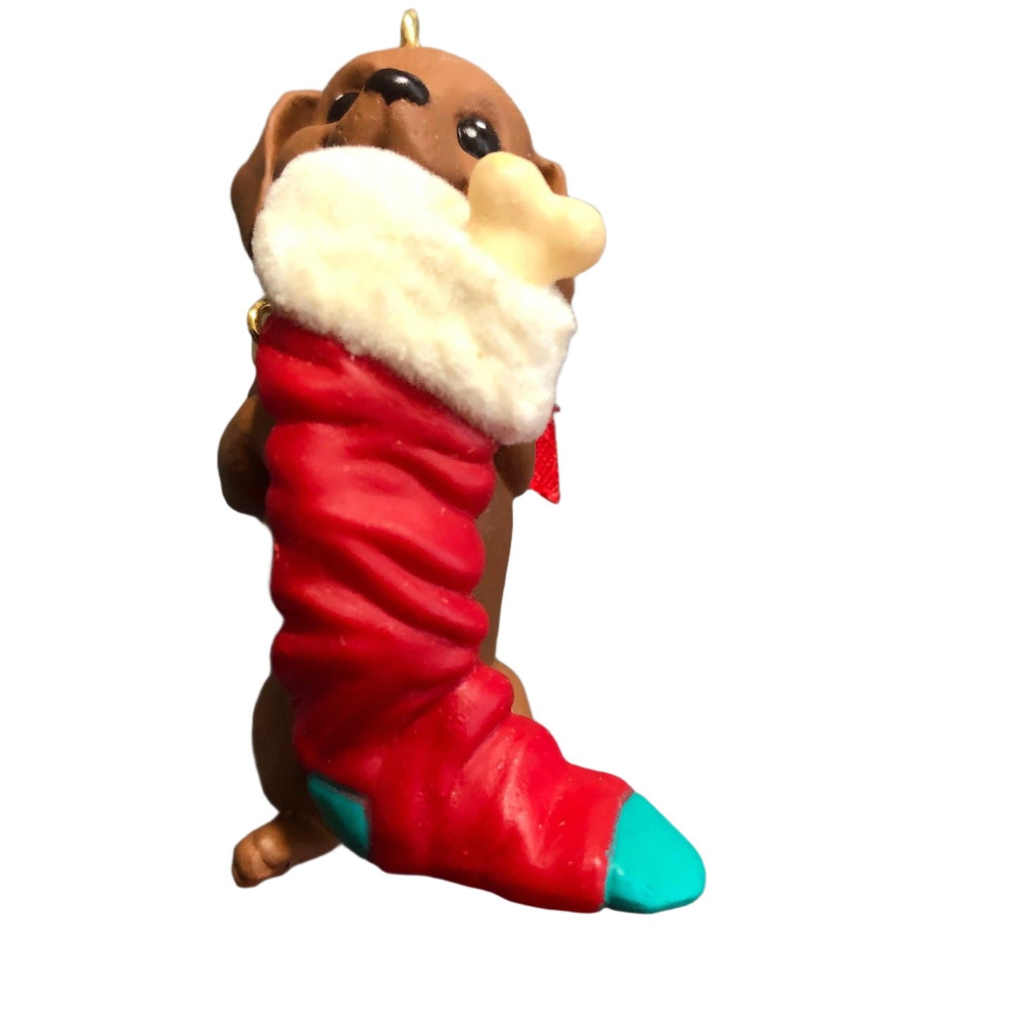 Hallmark, Puppy Love #6, Dachshund, Dated 1996, Keepsake Ornament, QX5651
