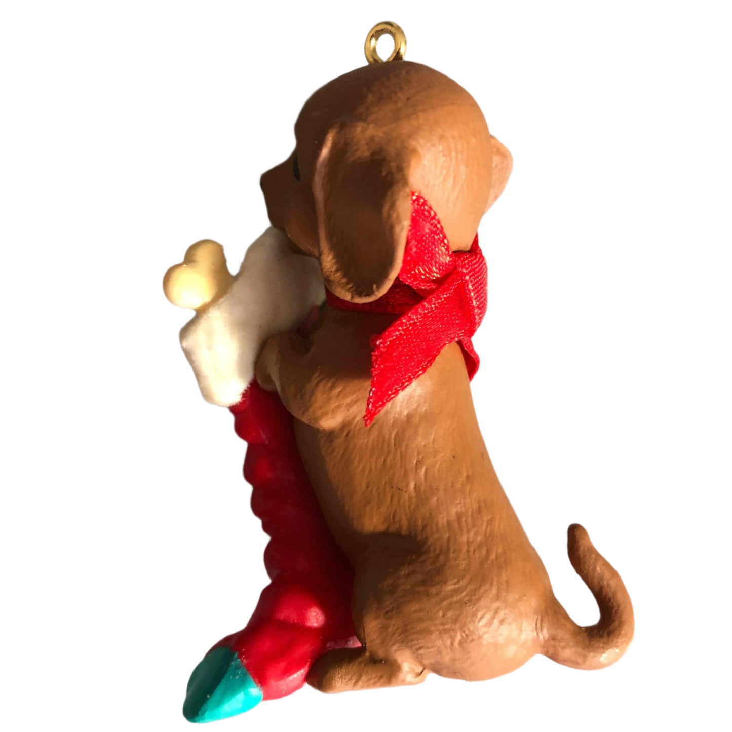 Hallmark, Puppy Love #6, Dachshund, Dated 1996, Keepsake Ornament, QX5651