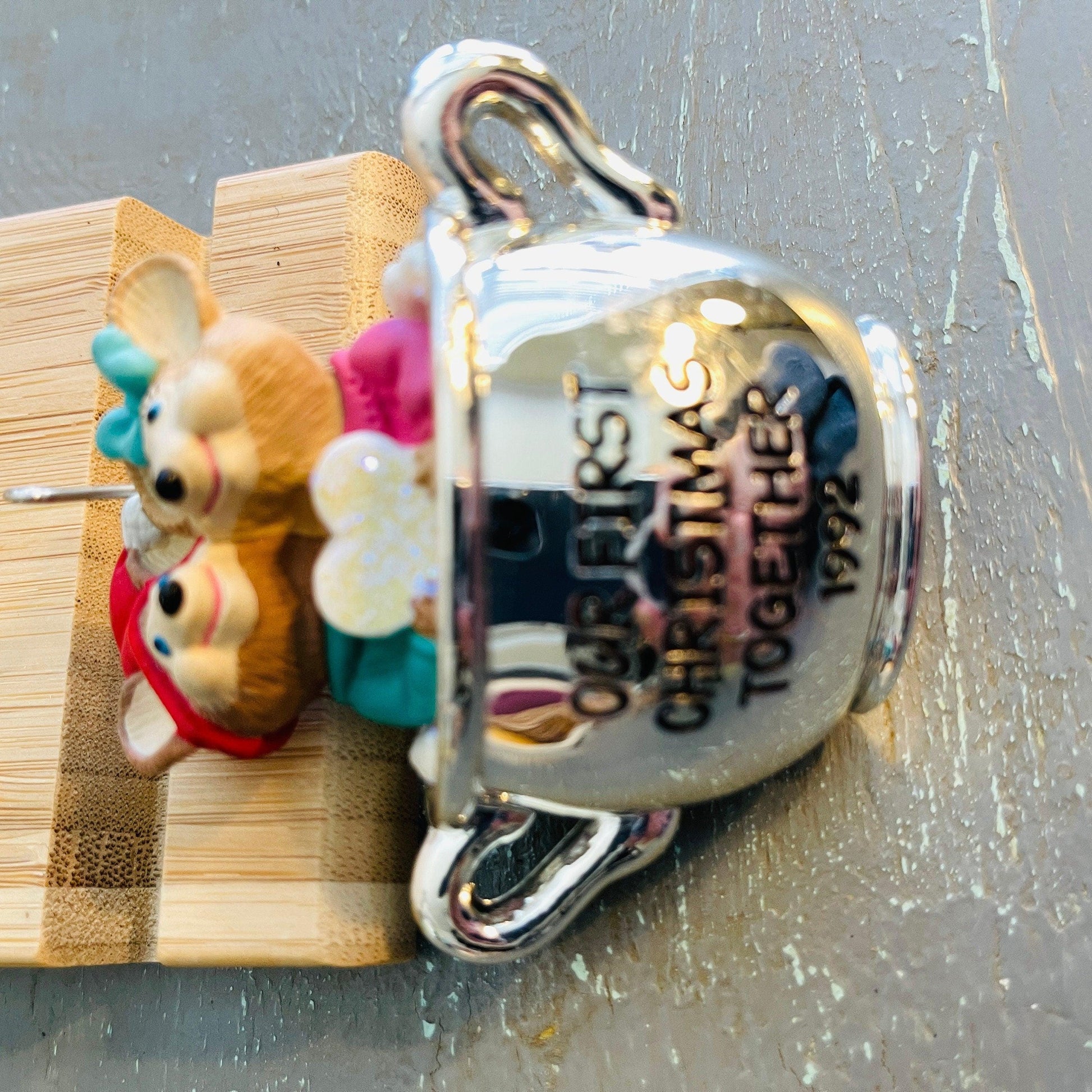 Hallmark, Our First Christmas Together, Dated 1992, Keepsake Ornament, QX5061