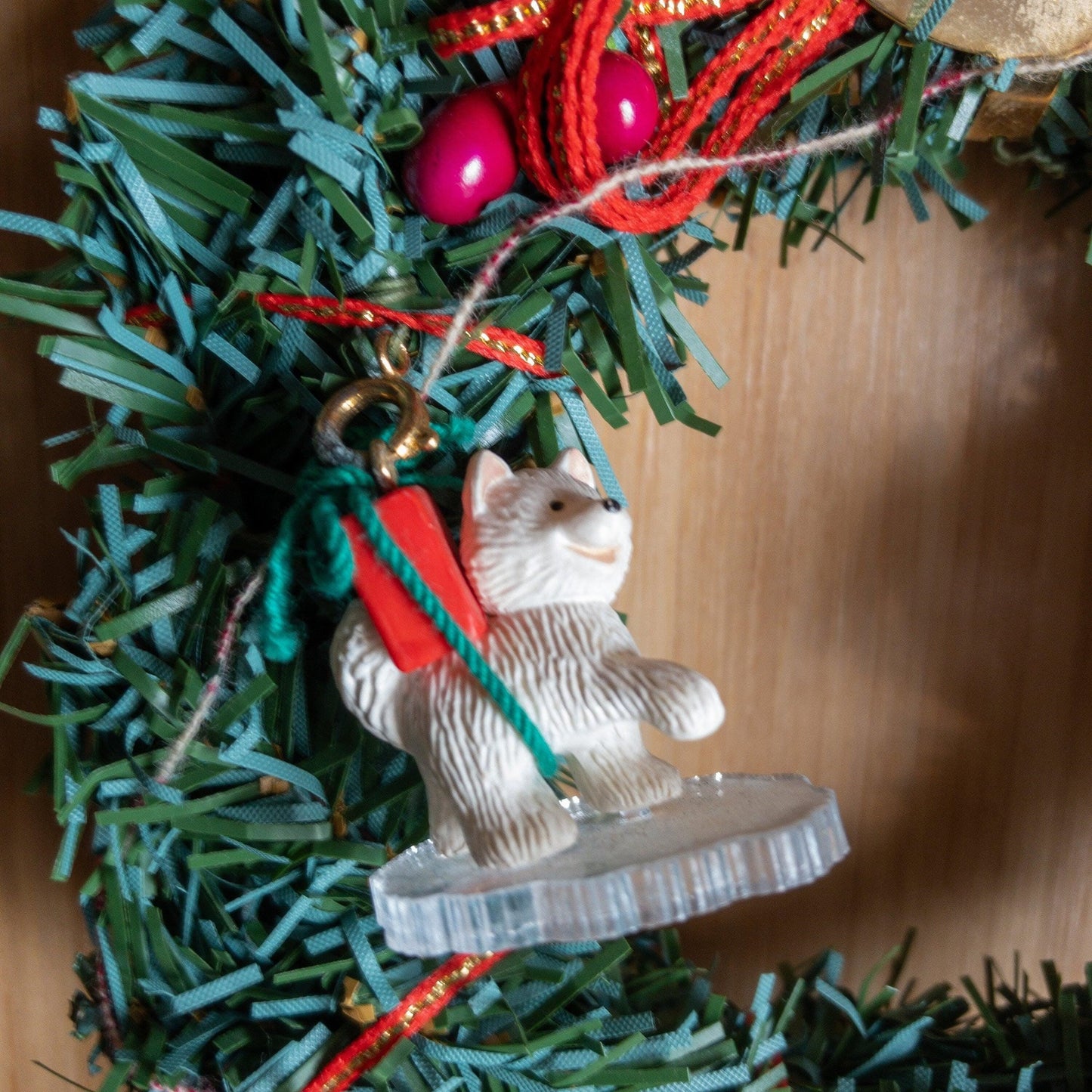 Hallmark, Frosty Friends, Memory Wreath XPR9724, Husky XPR9722, Seal XPR9721, Miniatures, Keepsake Ornaments Set Of 3*