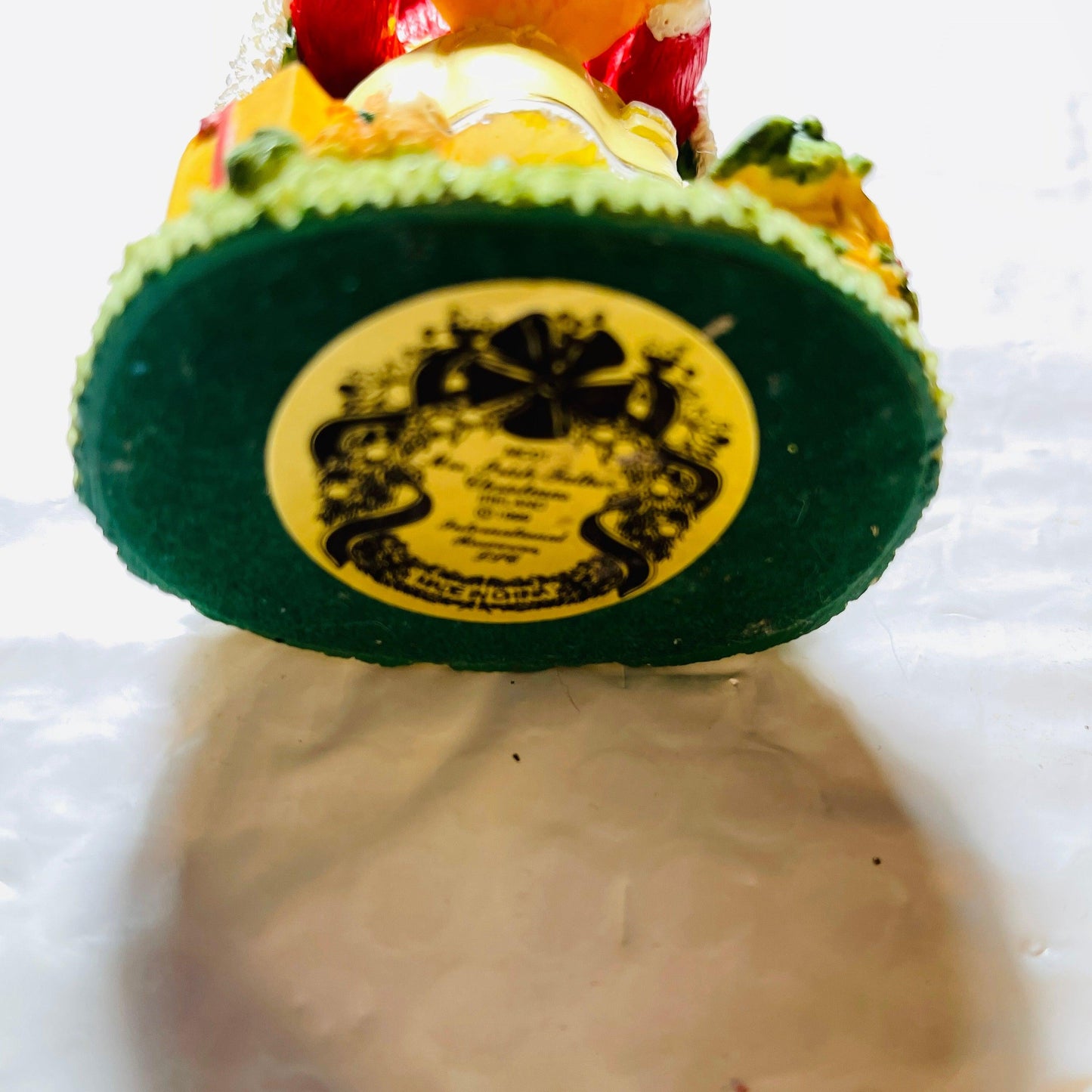 Mrs. Irish Fathers Christmas, IRELAND, Vintage 1999, Porcelain, Collectible Figurine