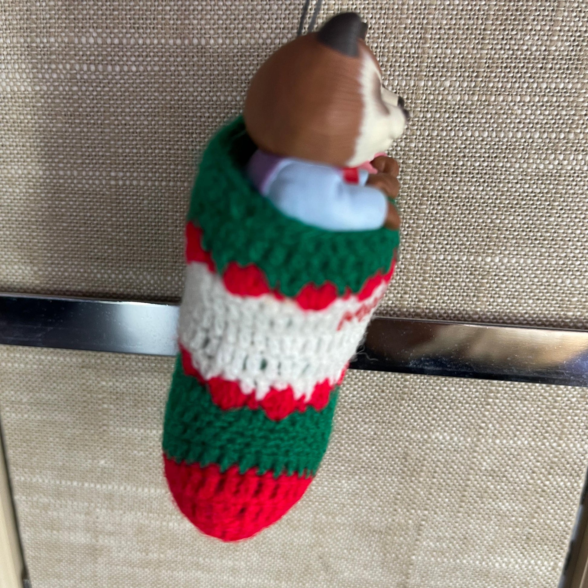 Hallmark Mom and Dad Dated 1991 Keepsake ornaments