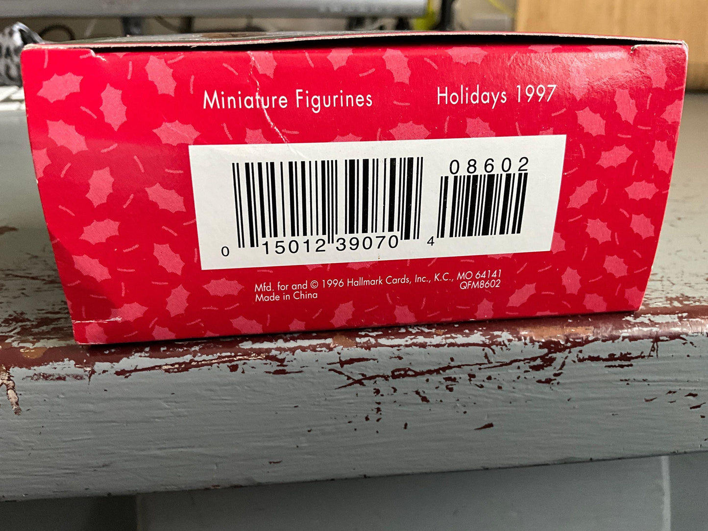 Hallmark Snowbear Season 1996 Merry Miniature 3 piece set Keepsake Ornament QFM8602