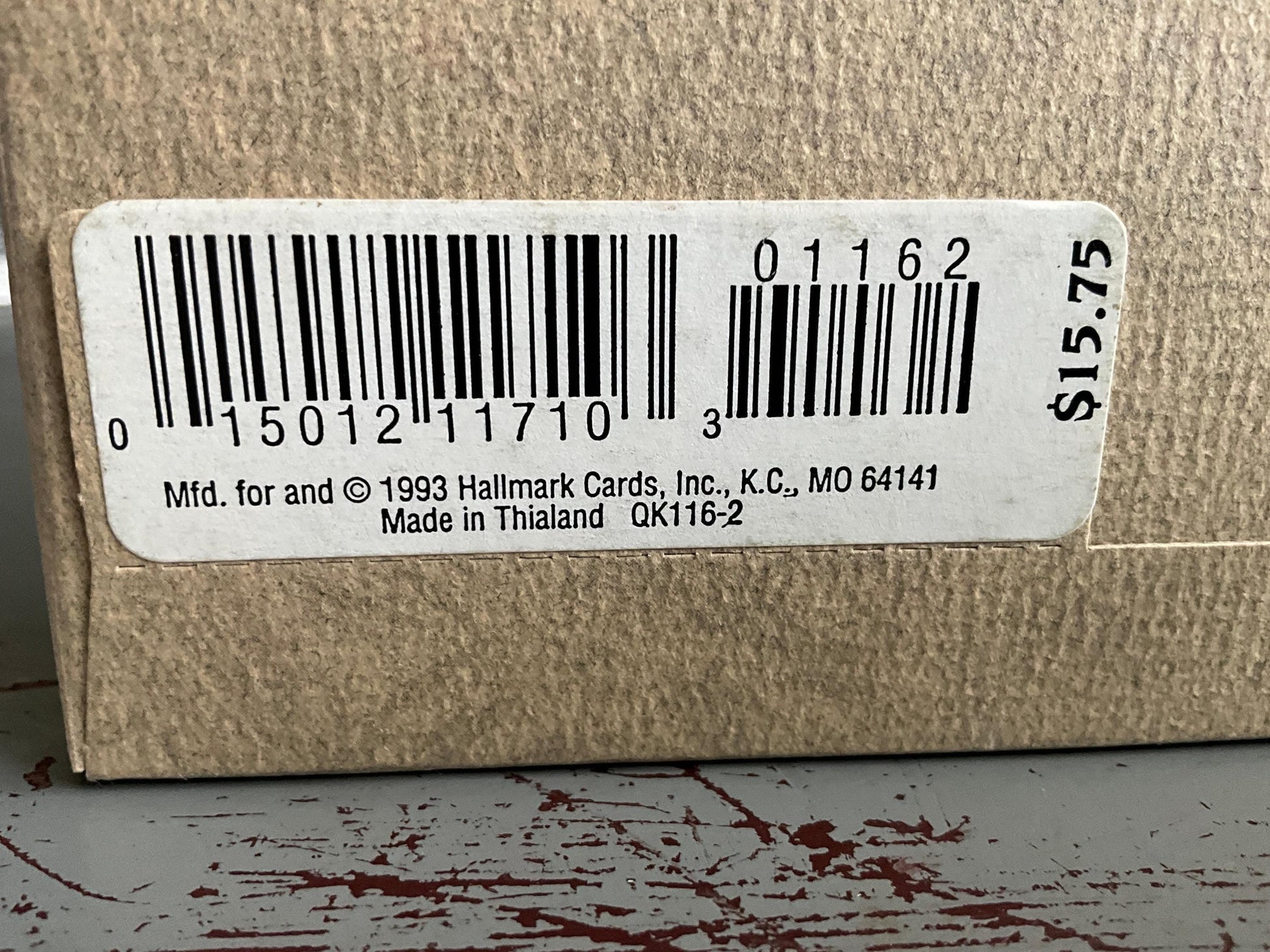 Hallmark Norman Rockwell - Jolly Postman 1993 Keepsake Ornament QK116-2