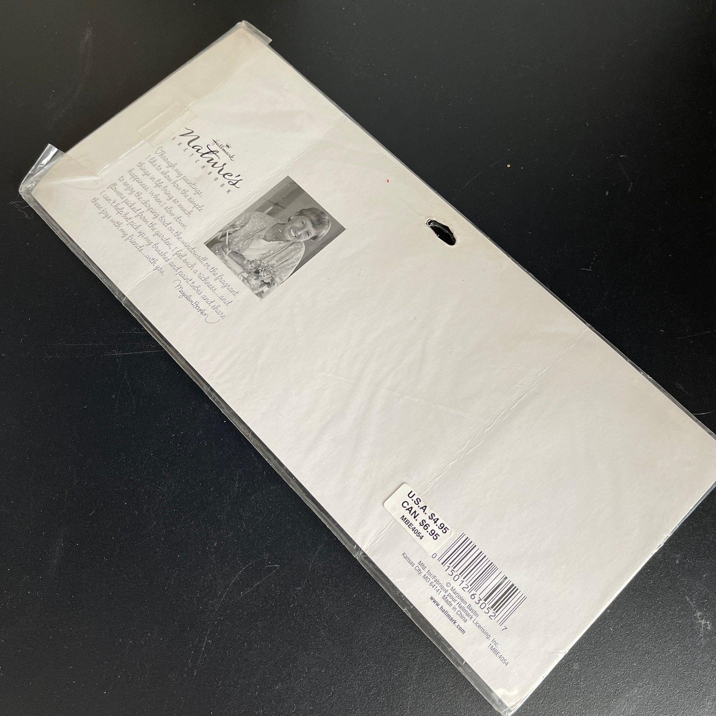 Hallmark Nature's Sketchbook Marjolein Bastian Frame Set Holds 3 Wallet Size Pictures