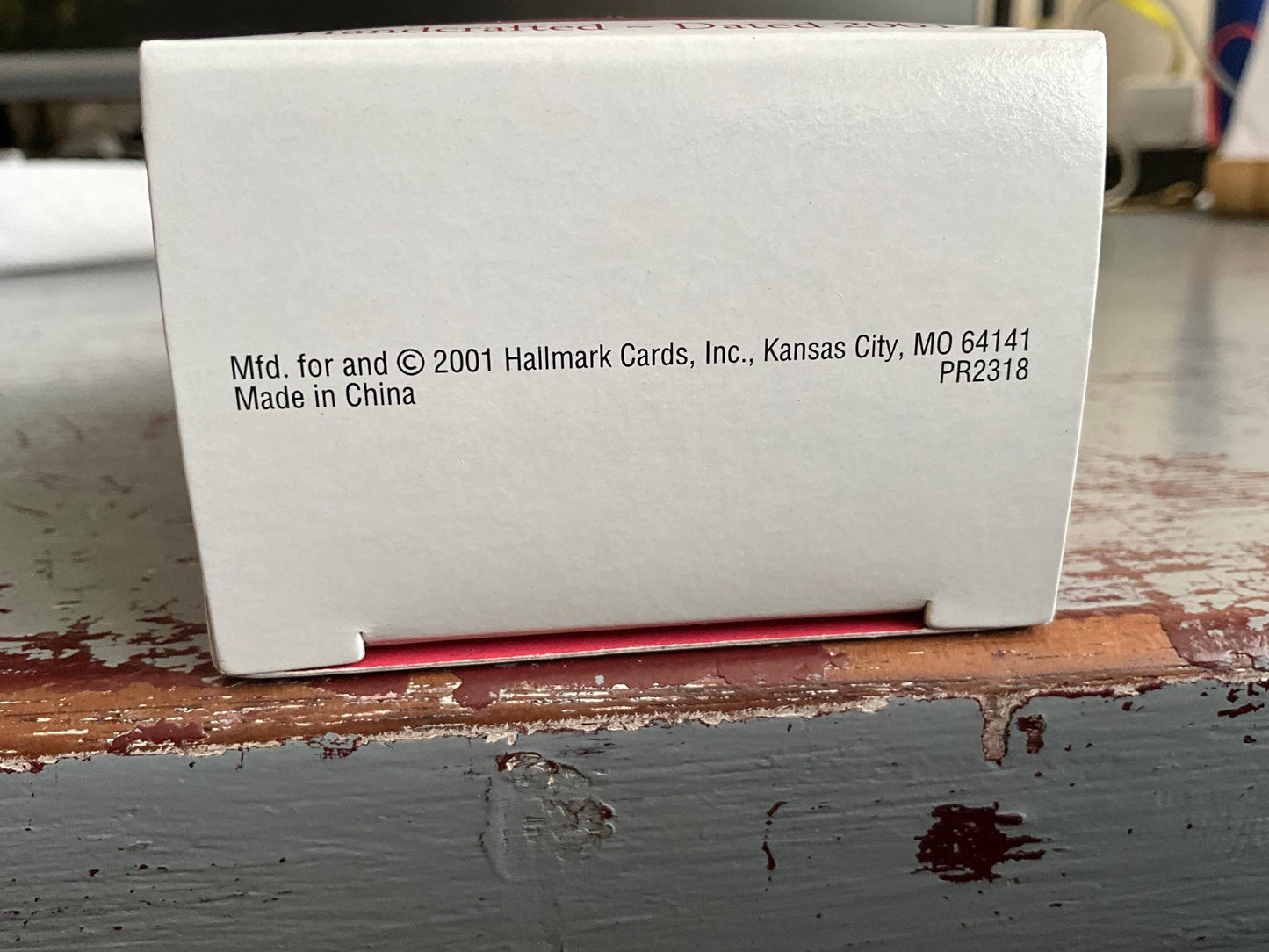 Hallmark Curious the Elf 2001 Keepsake Ornament PR2318