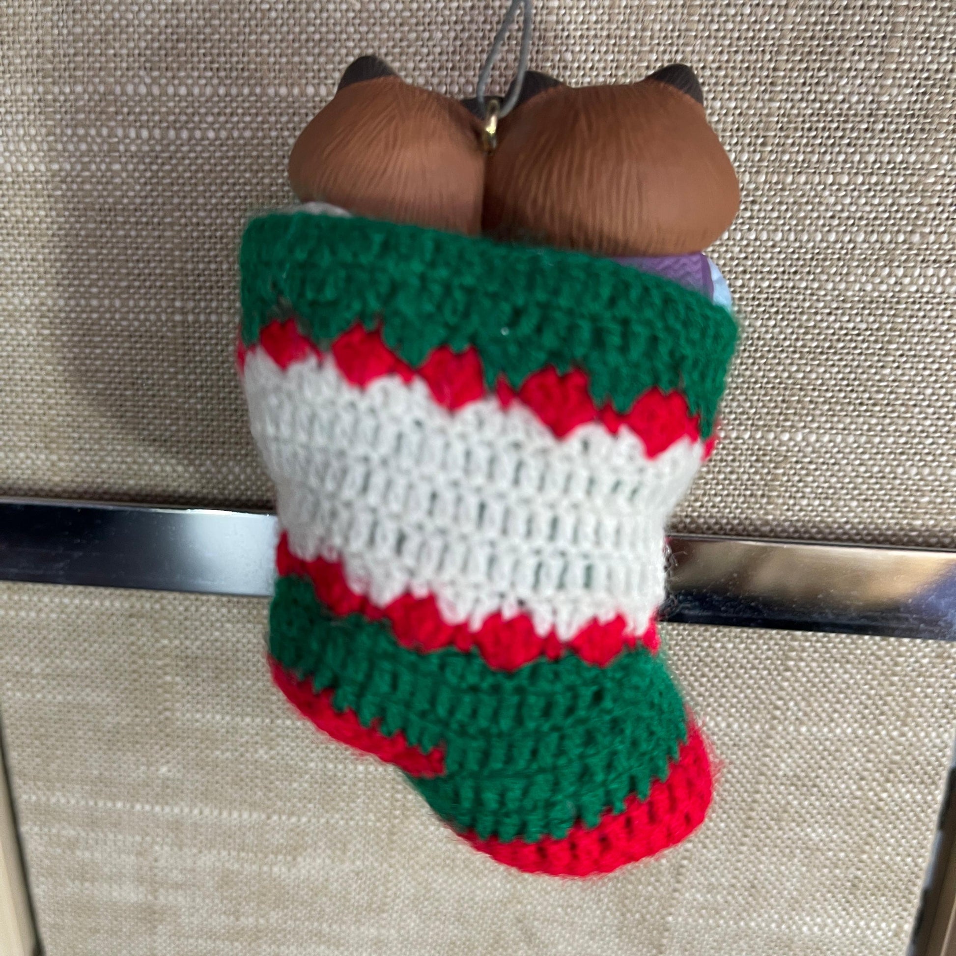 Hallmark Mom and Dad Dated 1991 Keepsake ornaments