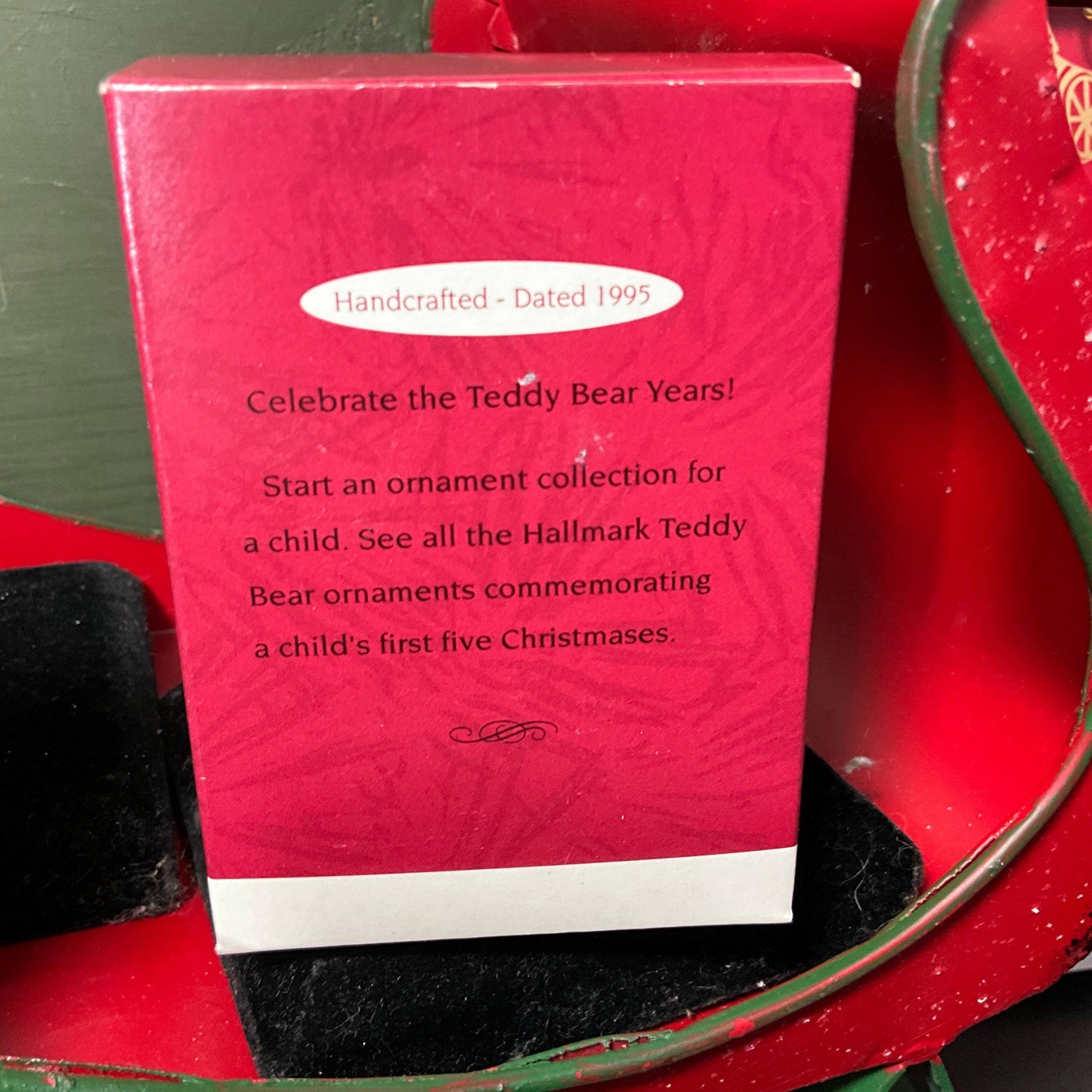 Hallmark Baby's First Christmas Teddy Bear Years choice Keepsake Ornaments see pictures and variations*