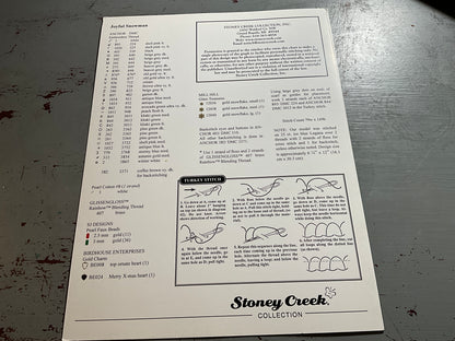 Stoney Creek choice of Christmas cross stitch charts