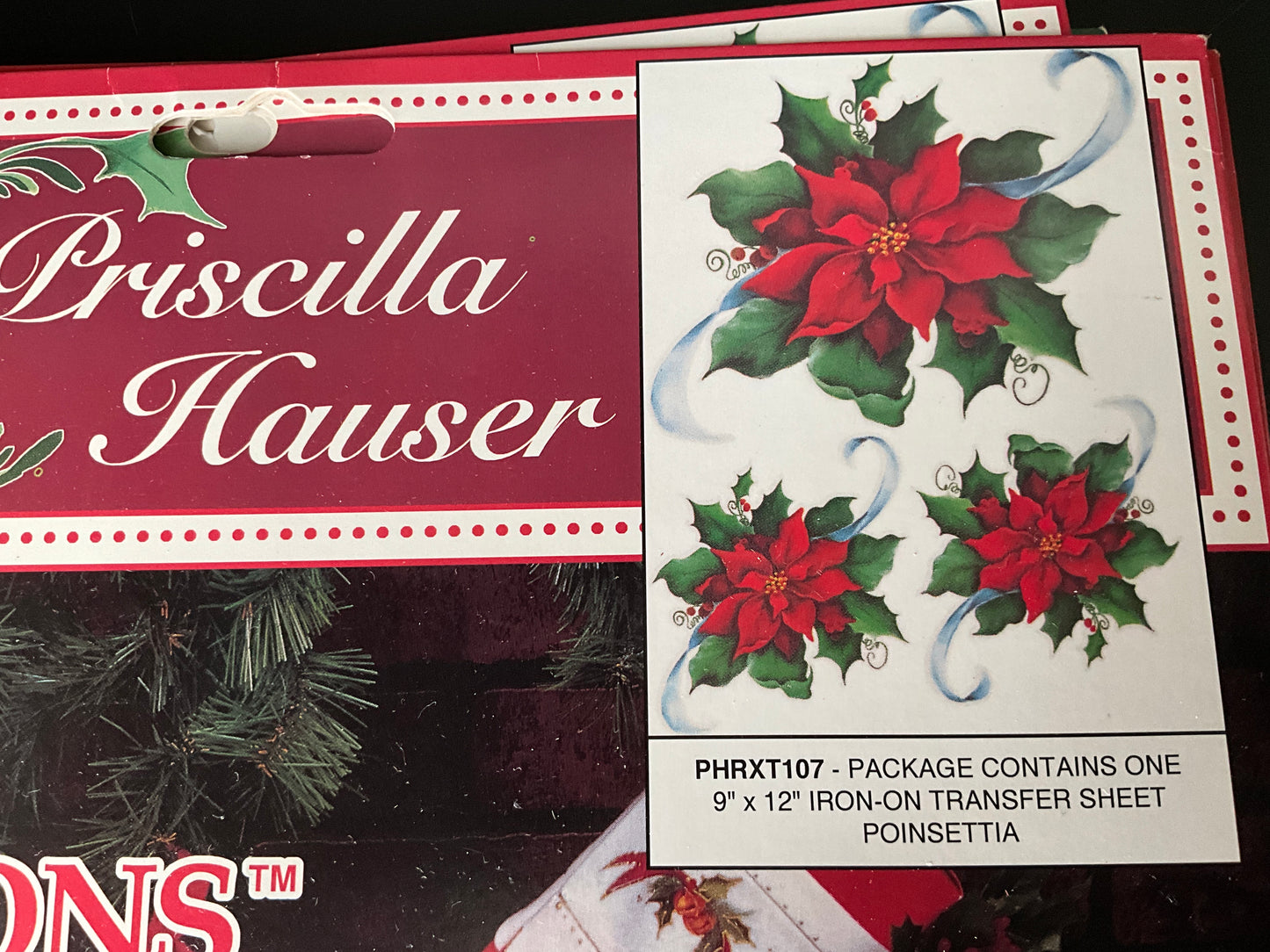 Christmas Iron-On Transfer Appliques choice see pictures & variations