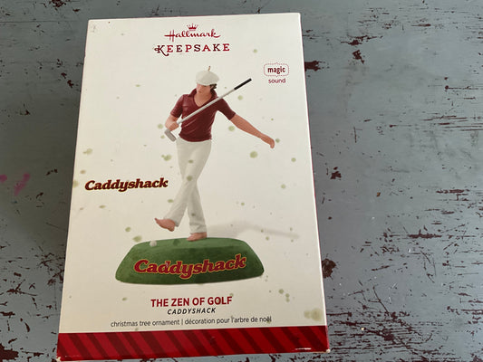 Hallmark Caddyshack Chevy Chase the zen of golf 2014 Keepsake Ornament Qxi2506
