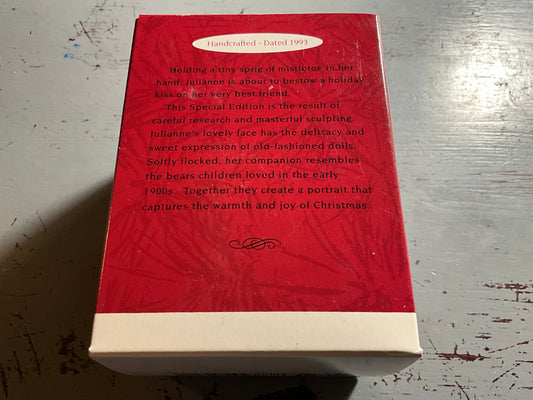 Hallmark Julianne and Teddy 1993 Special Edition Keepsake Ornament Qx529-5