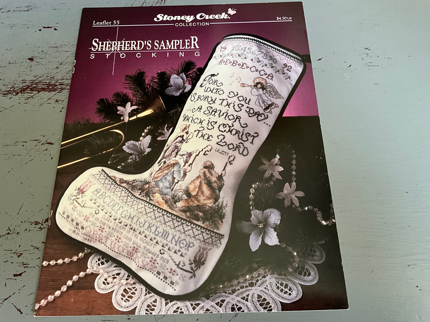 Stoney Creek Collection choice of beautiful Christmas stocking vintage cross stitch charts see pictures and variations*