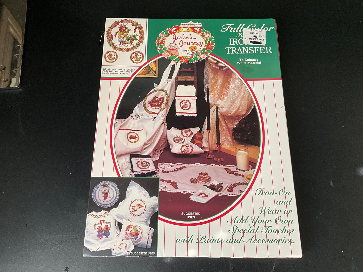Christmas Iron-On Transfer Appliques choice see pictures & variations