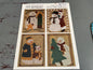 Homespun Collectibles snowmen 2000 collection cross stitch chart