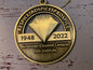 American Classical League 75th Institute 1948-20222 Respice, Adspice, Prospice brass ornament