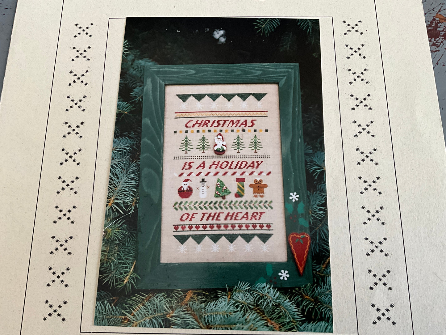Poppy Kreations Christmas Holiday cross stitch chart