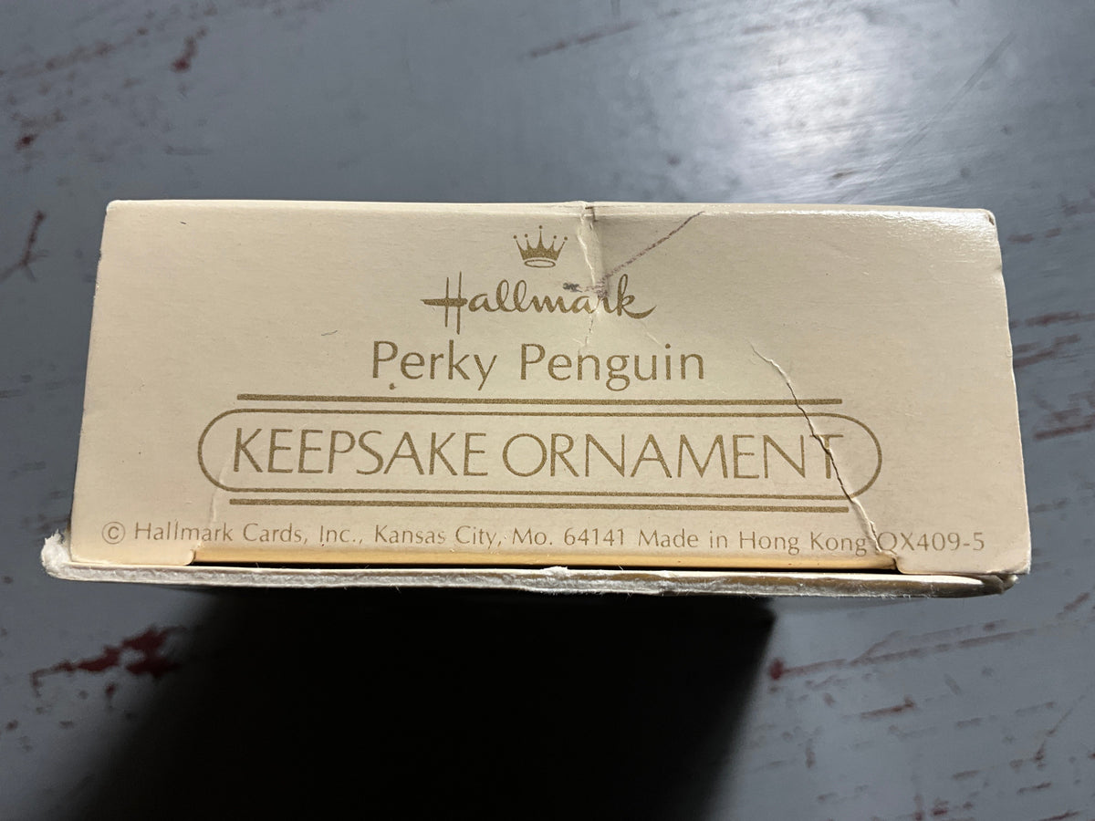 Hallmark Perky Penguin Keepsake Ornament QX409-5