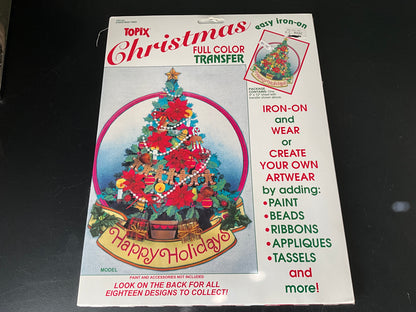 Christmas Iron-On Transfer Appliques choice see pictures & variations