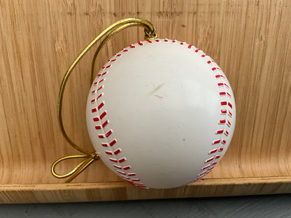 Red Sox baseball sports collectible Christmas holiday ornament