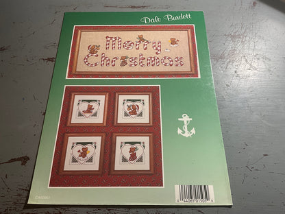 Dale Burnett Anchor Christmas Teddy Bears SB505 counted cross stitch chart