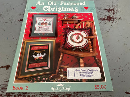 Rain Drop An Old-Fashioned Christmas Book 2 counted cross stitch chart