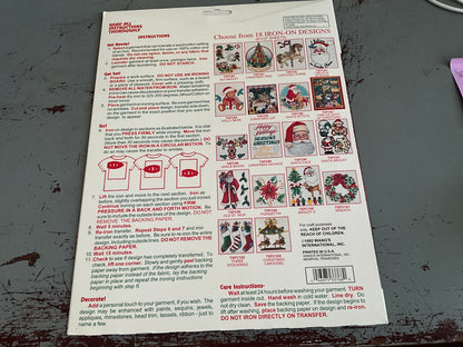 Topix Twelve Days Of Christmas full color iron on transfer