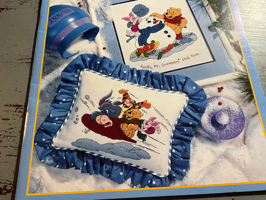 Leisure Arts Pooh Merry Christmas To You cross stitch chart