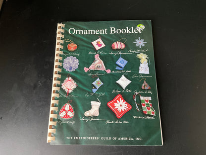 The Embroiderers’ Guild of America Ornament Booklet spiral bound chart book
