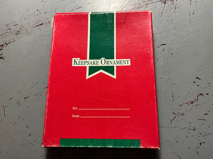 Hallmark Festive Year 1989 Keepsake Ornament QX384-2