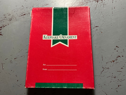 Hallmark Festive Year 1989 Keepsake Ornament QX384-2