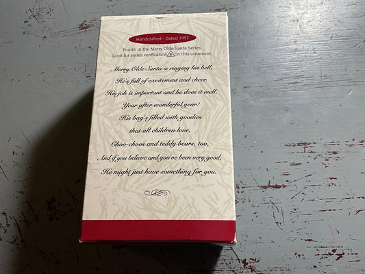 Hallmark Merry Olde Santa #4 1993 Keepsake Ornament QX484-2