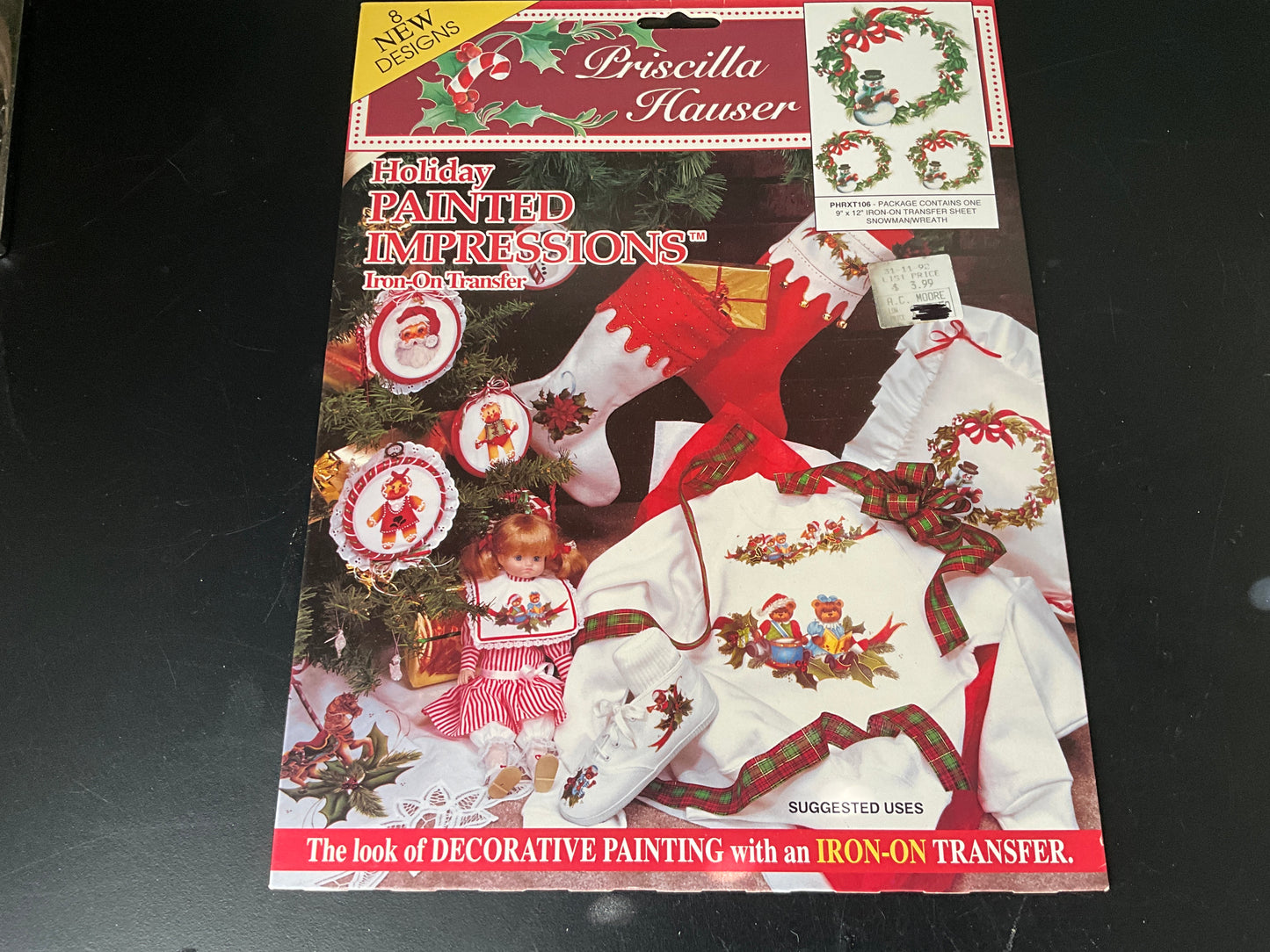 Christmas Iron-On Transfer Appliques choice see pictures & variations