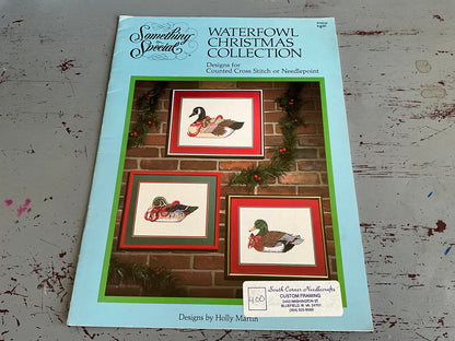 Something Special Waterfowl Christmas Collection #90028 counted cross stitch stitch chart