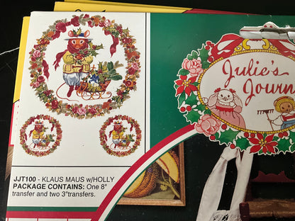 Christmas Iron-On Transfer Appliques choice see pictures & variations